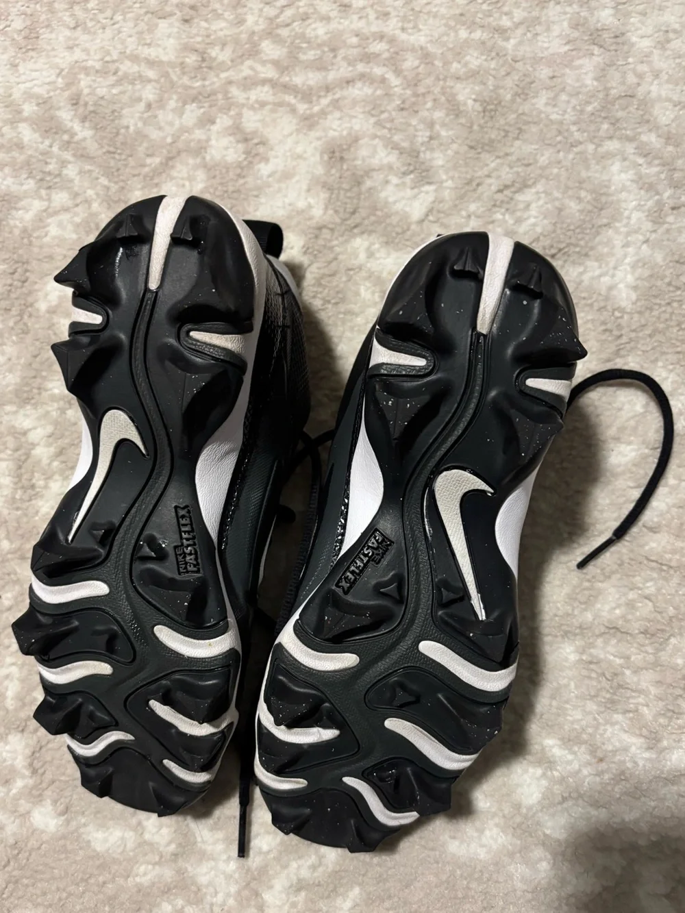 Nike Black/White Kids' Football Cleats for Boys